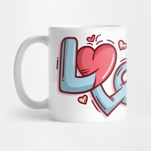 Valentine Day ! Love Word Mug